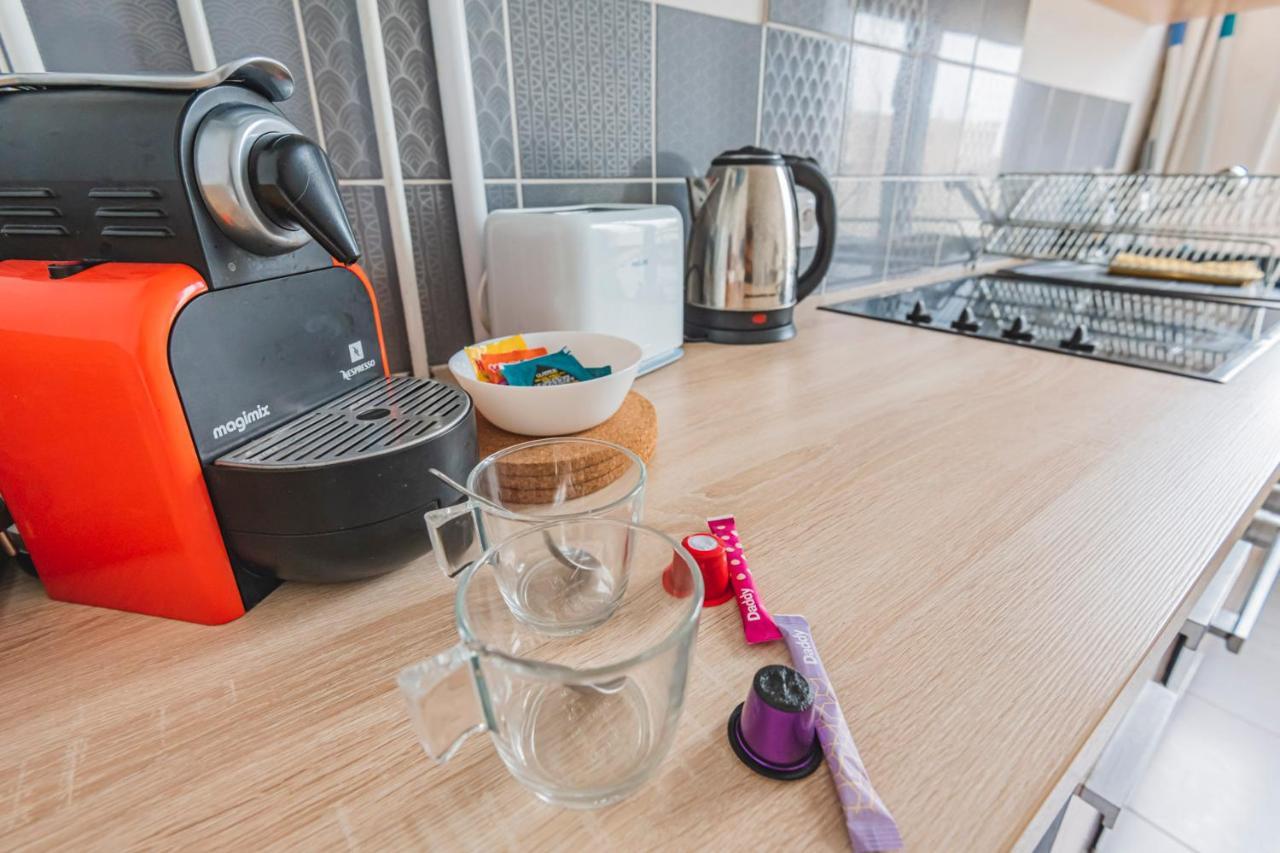 Joli Studio"Le Clair Logis" Gare Centre Petit Dejeuner Possible Реймс Екстериор снимка