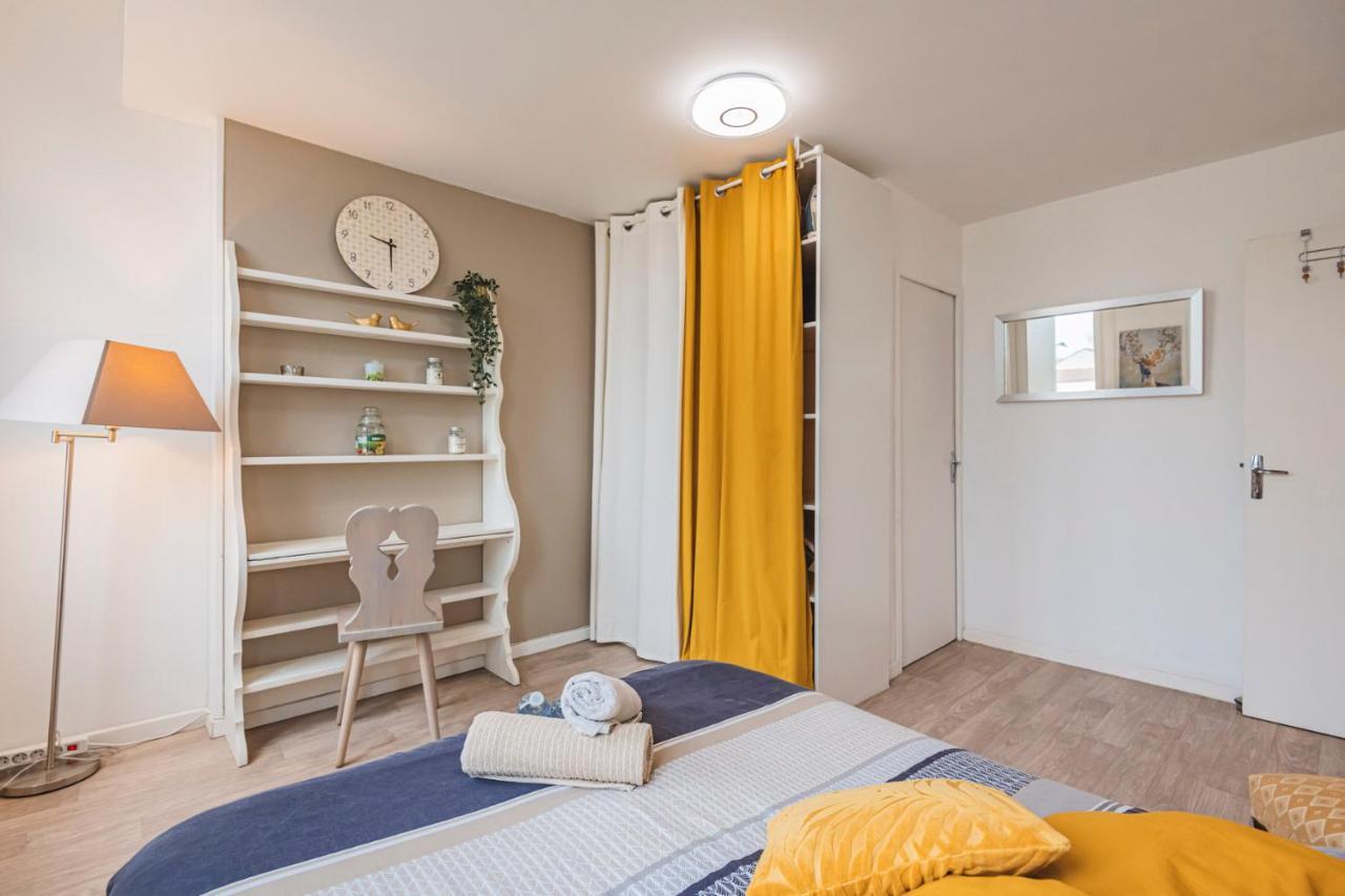 Joli Studio"Le Clair Logis" Gare Centre Petit Dejeuner Possible Реймс Екстериор снимка